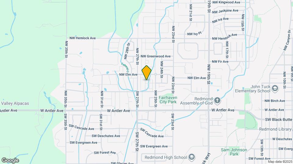 451 NW 25th St Map and Location Details