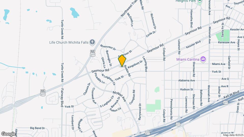 4202 Kingsbury Dr Map and Location Details