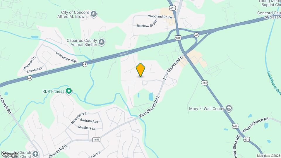 311 Morning Dew Dr Map and Location Details