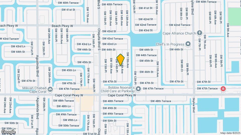 4532 SW 14th Ave Map and Location Details