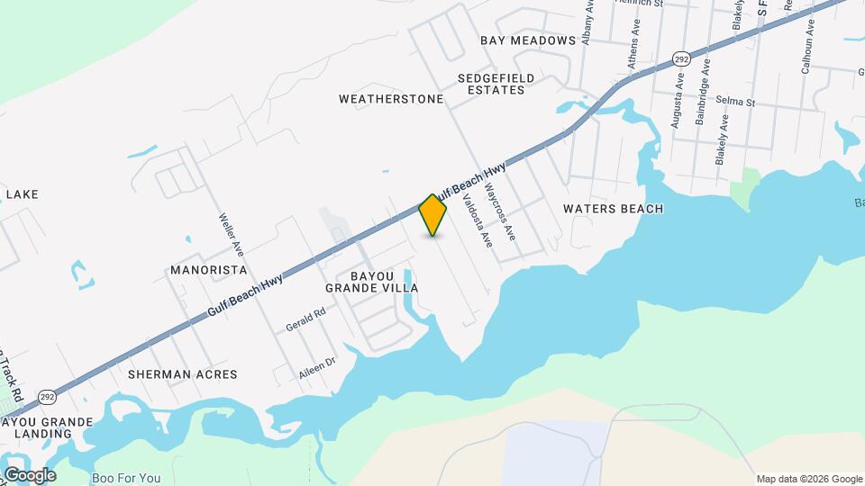 2453 Gulf Breeze Ave Map and Location Details