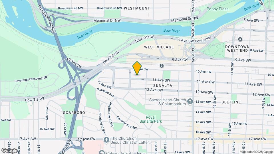 1824 11th Ave SW Map and Location Details