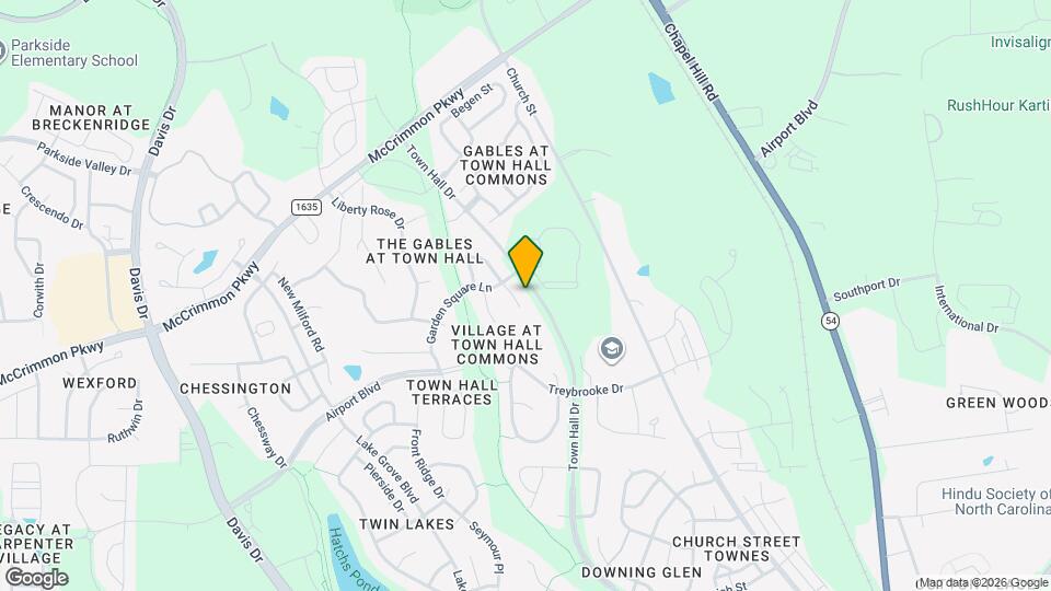 107 Governors House Dr Map and Location Details