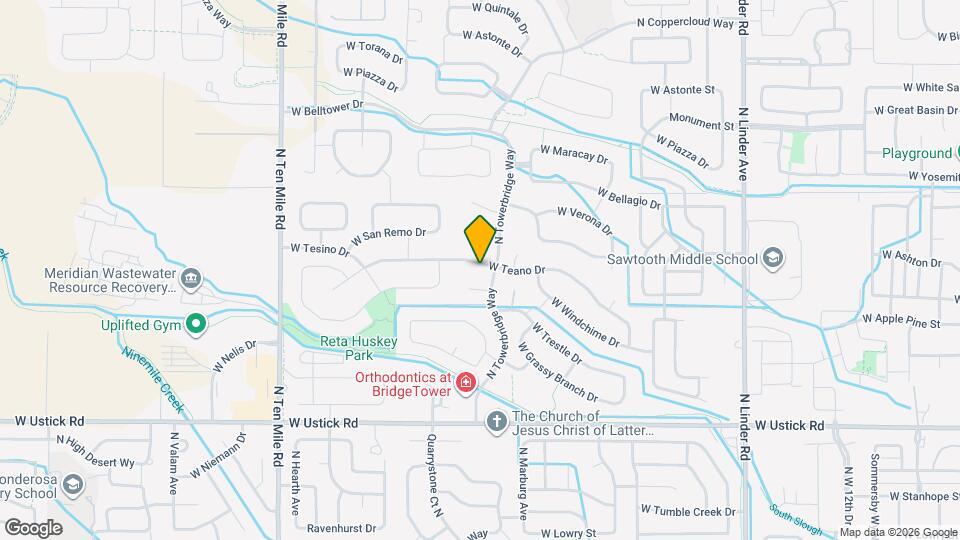 2511 W Teano Dr Map and Location Details
