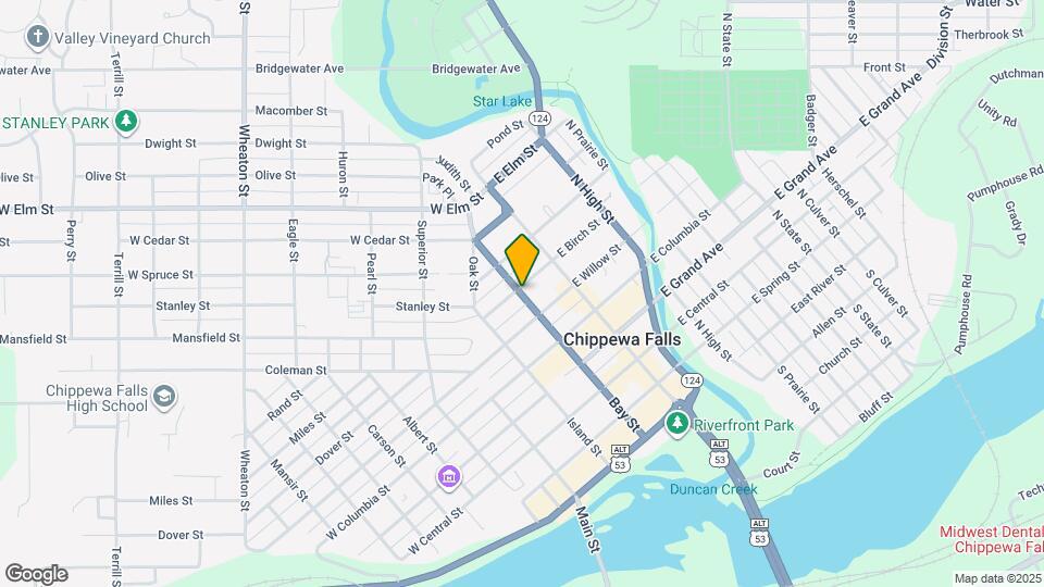 523-525 Bay St Map and Location Details