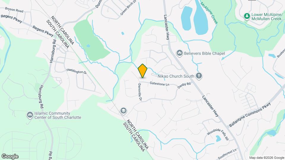 13505 Gatestone Ln Map and Location Details