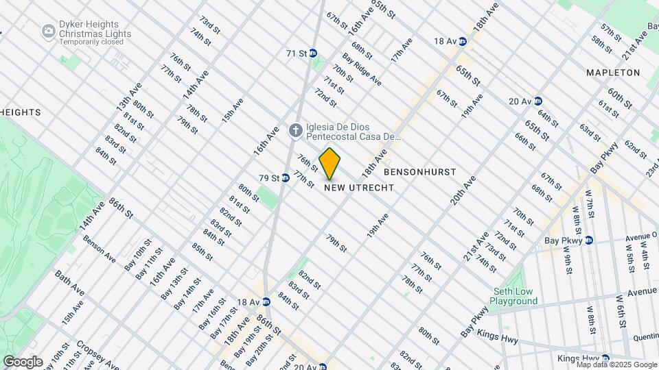 1752 76th St Map and Location Details