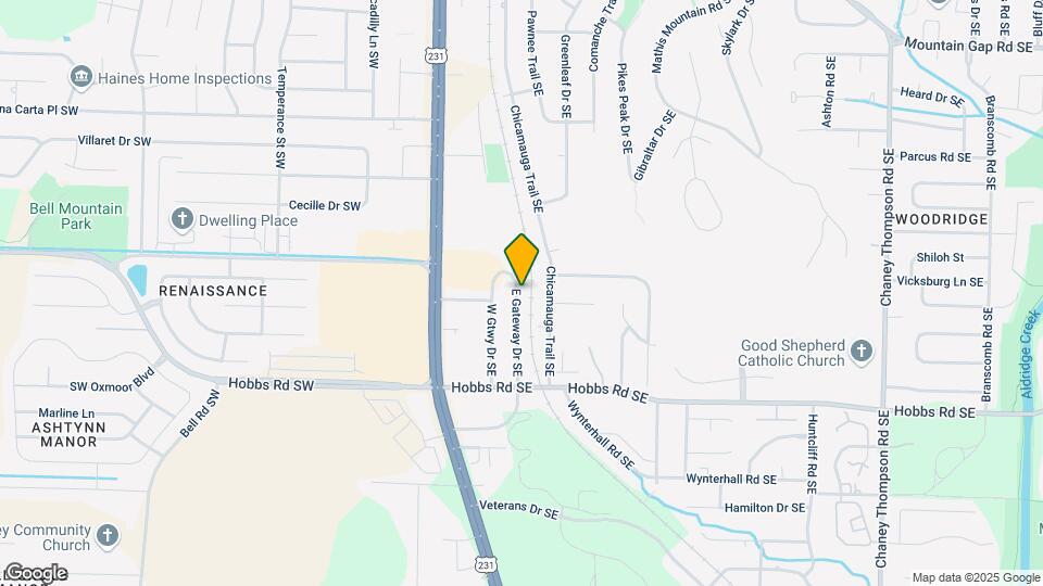 11709 E Gateway Dr Se Map and Location Details