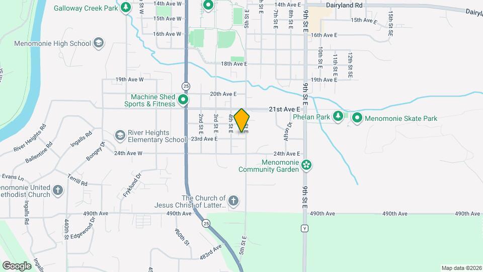 421 23rd Ave E Map and Location Details