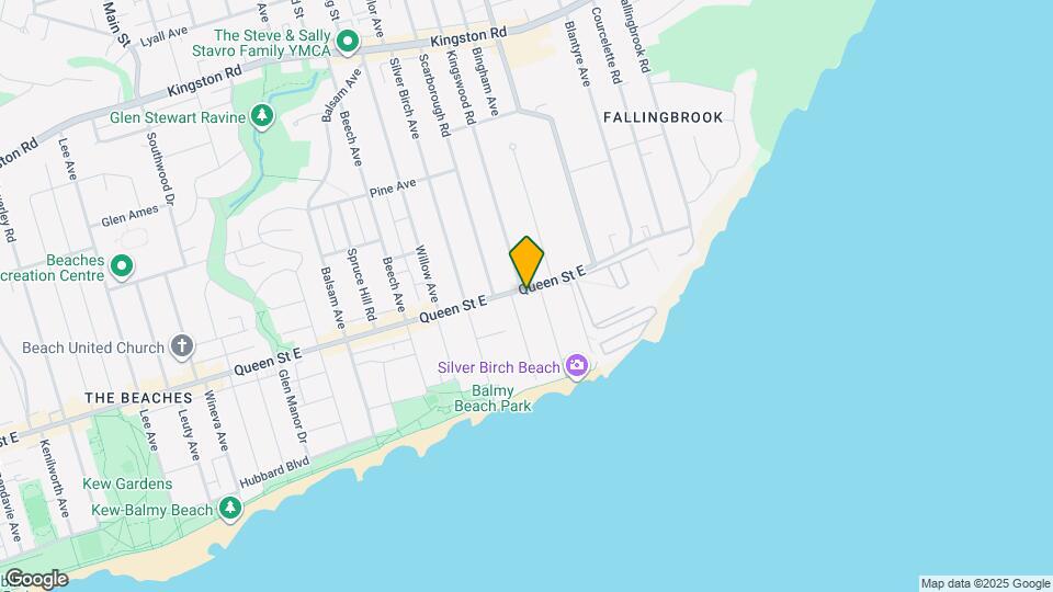 2469 Queen St E Map and Location Details