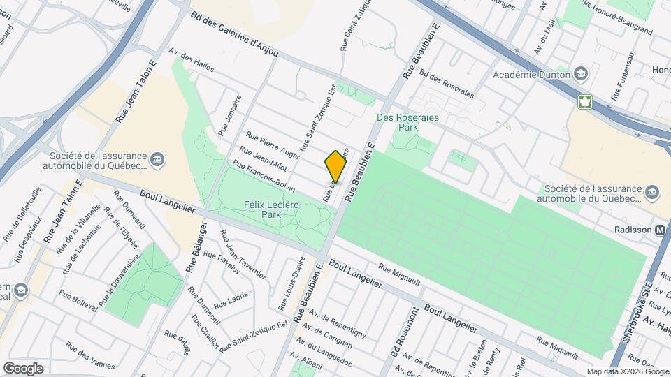 6790 Louis-Dupire Rue Map and Location Details