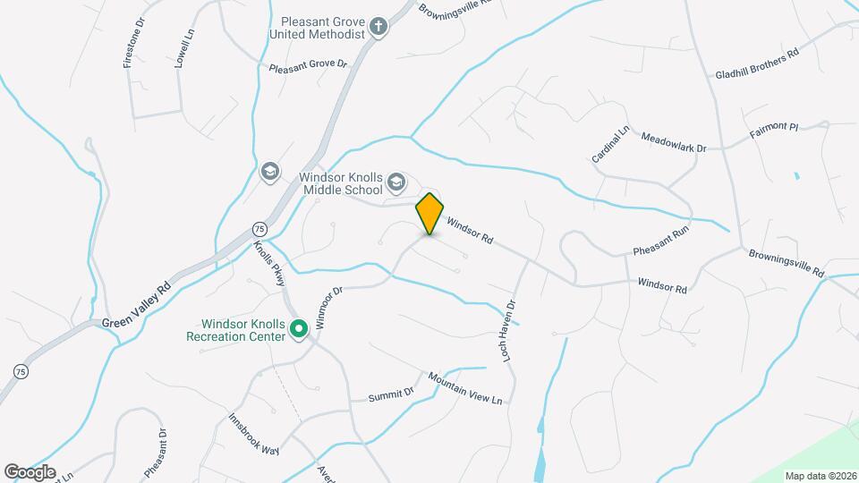 11201 Yardley Ct Map and Location Details