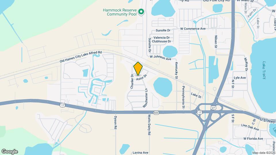 610 Astor Dr Map and Location Details