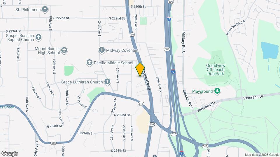 22659 Pacific Hwy S Map and Location Details