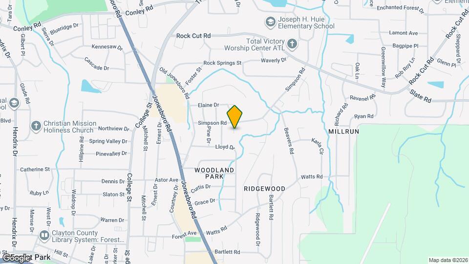 4524 Montclair Dr Map and Location Details