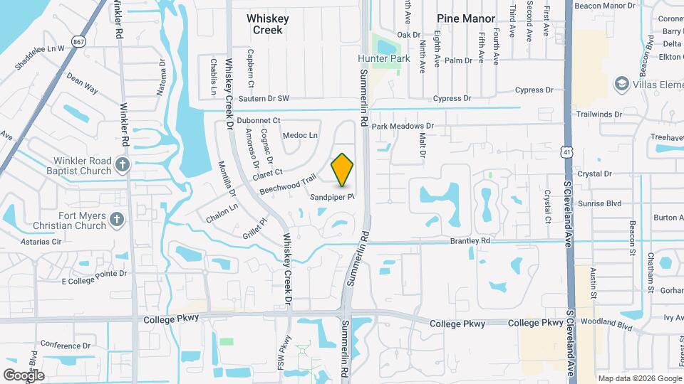 5740 Sandpiper Pl Map and Location Details