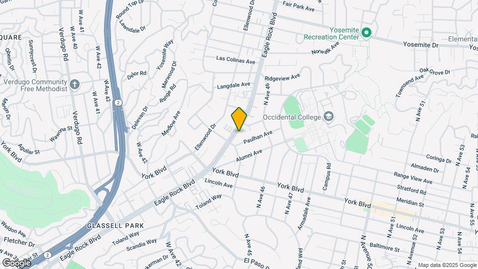 4526 Eagle Rock Blvd Map and Location Details