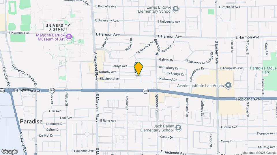 4806 Roberta St, Unit Unit 3 Mapa y Detalles de la Ubicación