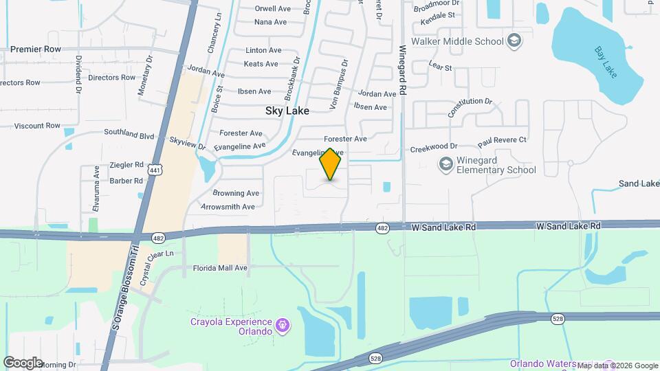 830 Sky Lake Cir Map and Location Details