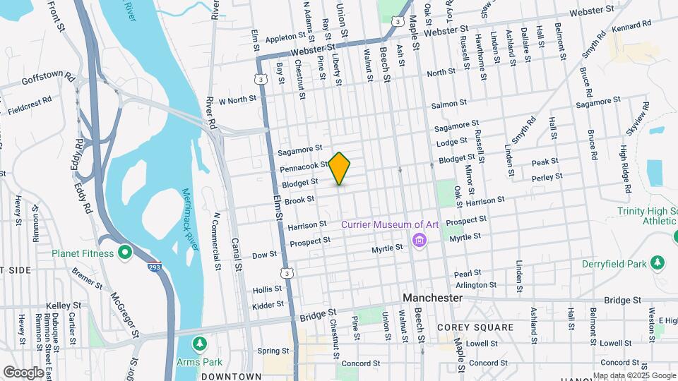 603 Pine St Mapa y Detalles de la Ubicación