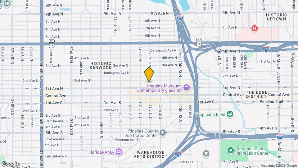 2307 1st Ave N Map and Location Details
