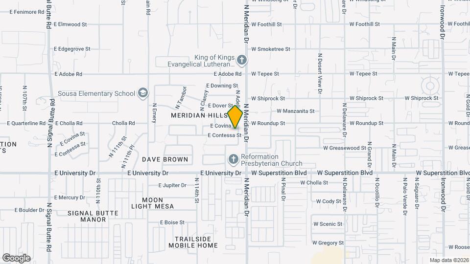 11550 E Contessa St Map and Location Details