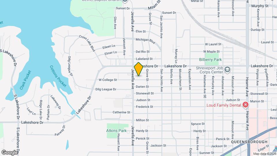 3640 W College St Map and Location Details