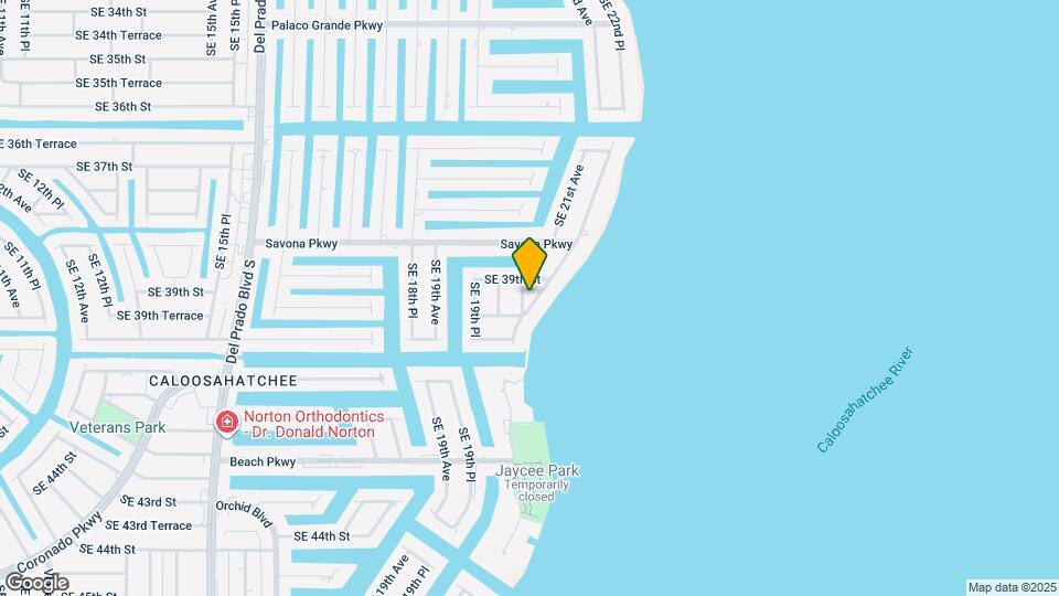3913 SE 20th Pl Map and Location Details