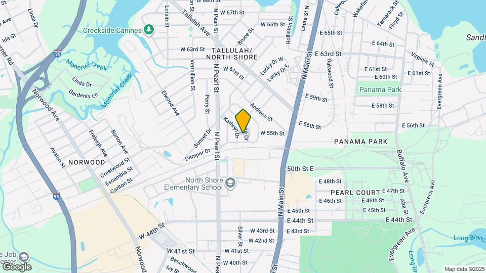 6410 Sapphire Dr Map and Location Details