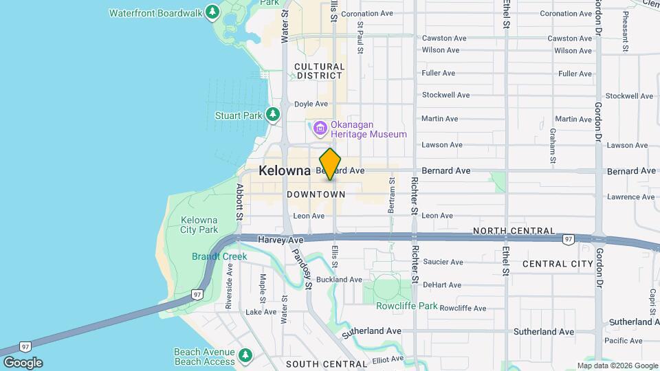 1588 Ellis St Map and Location Details