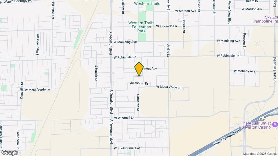4599 Ordway Dr Map and Location Details