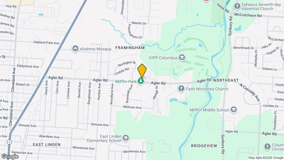 2472 Agler Rd Map and Location Details