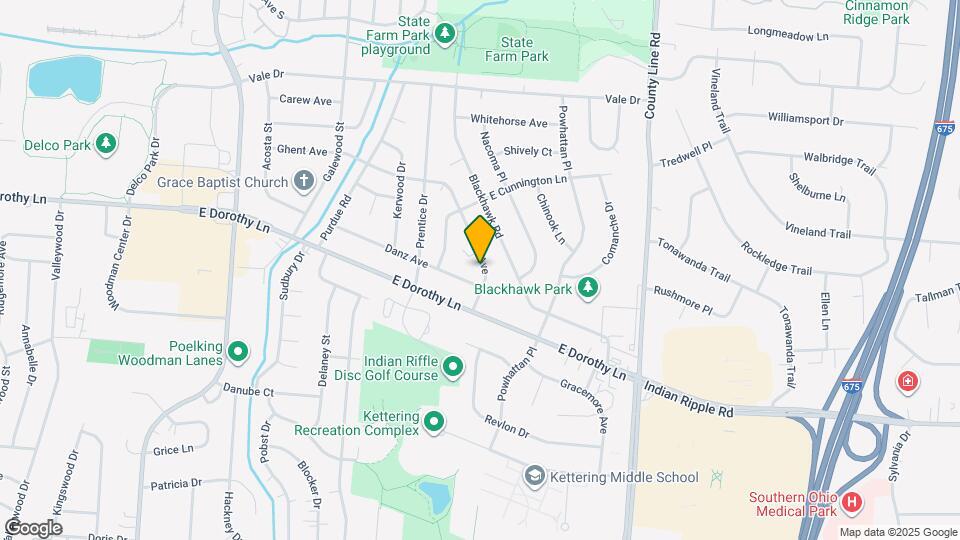 2840 Ghent Ave Map and Location Details