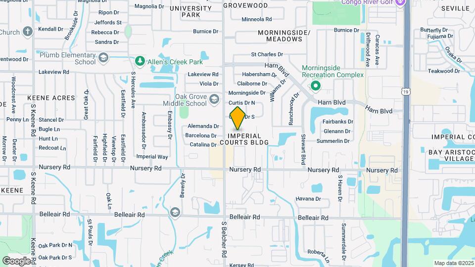 1433 S Belcher Rd Map and Location Details
