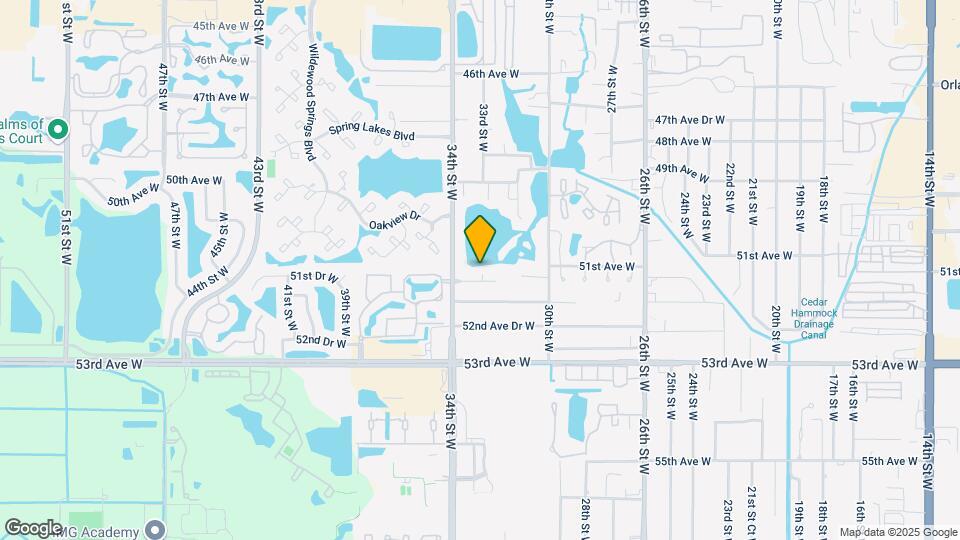 3259 51st Ave Dr W Map and Location Details