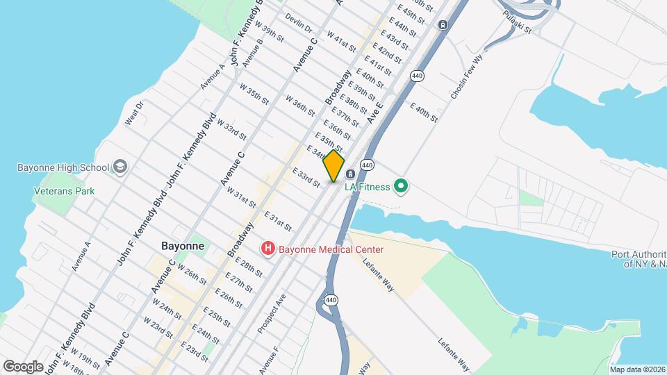 516 Ave E Map and Location Details