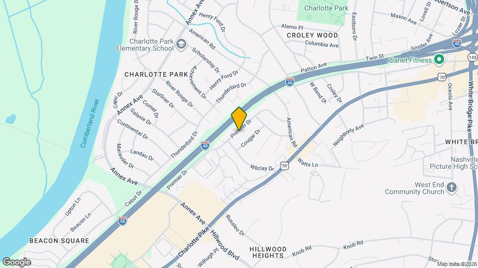 6515 Premier Dr Map and Location Details