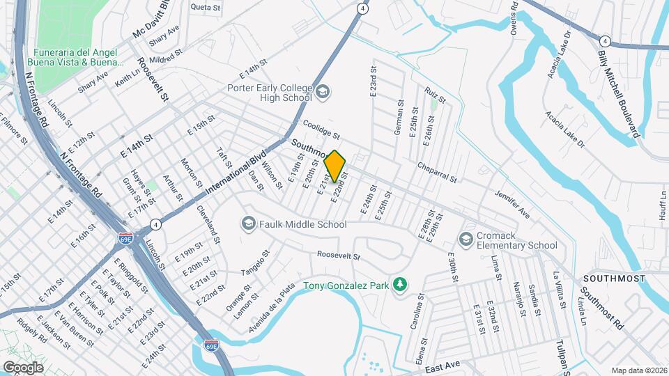 3125 E 22nd St Map and Location Details