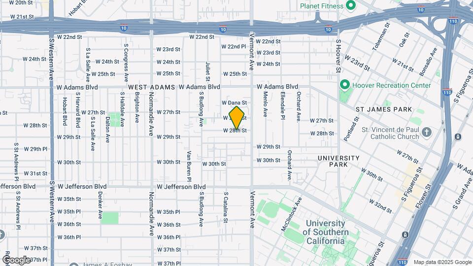 1444 W. 28th St Mapa y Detalles de la Ubicación
