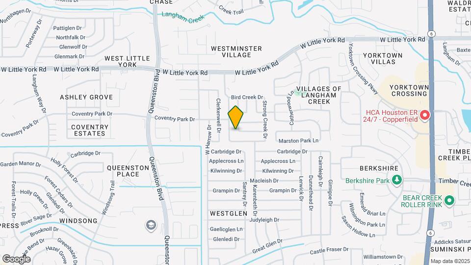 5703 Langham Dawn Ln Map and Location Details