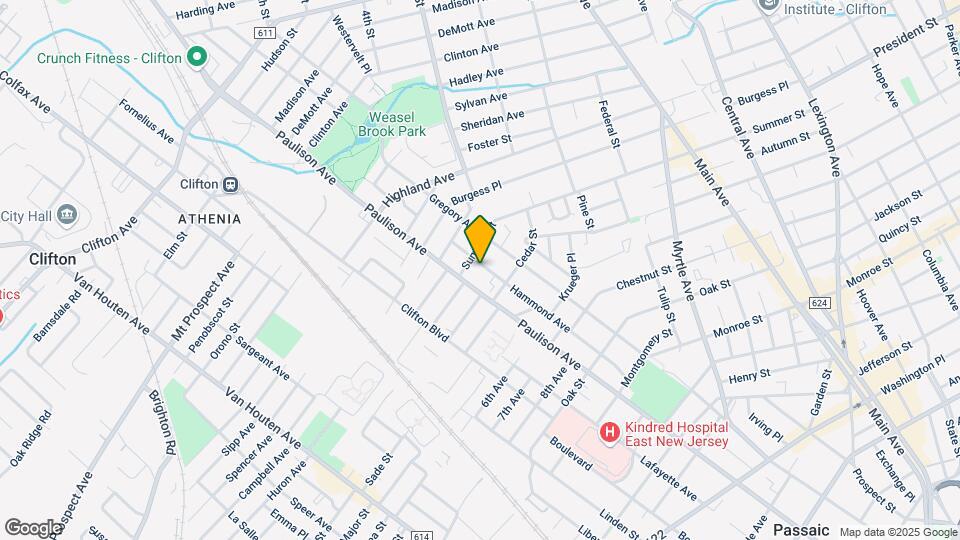 25 Hammond Ave Map and Location Details