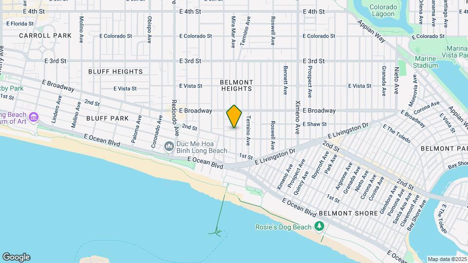 207 Mira Mar Ave Mapa y Detalles de la Ubicación