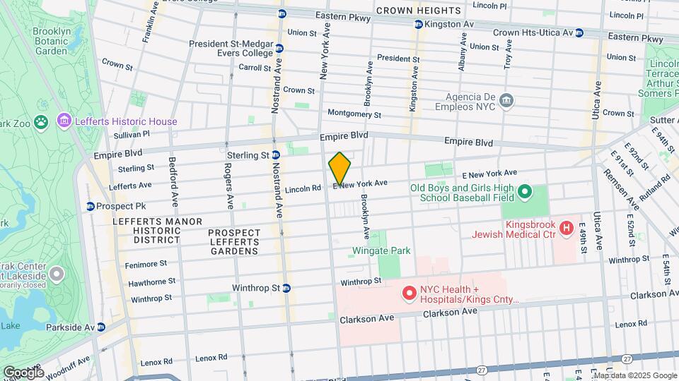 474 E New York Ave Map and Location Details