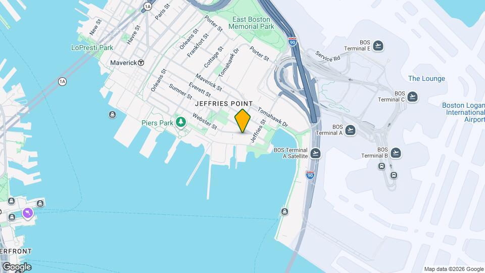 275 Webster St Map and Location Details