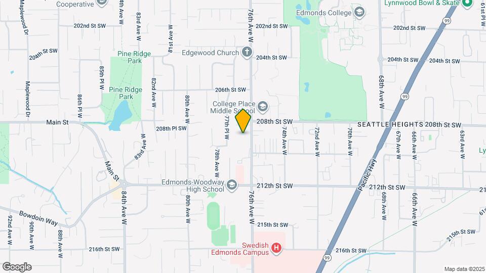 20832 76th Ave W Mapa y Detalles de la Ubicación