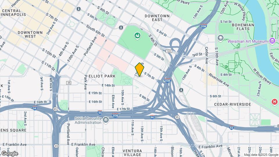 1110 S 8th St Mapa y Detalles de la Ubicación