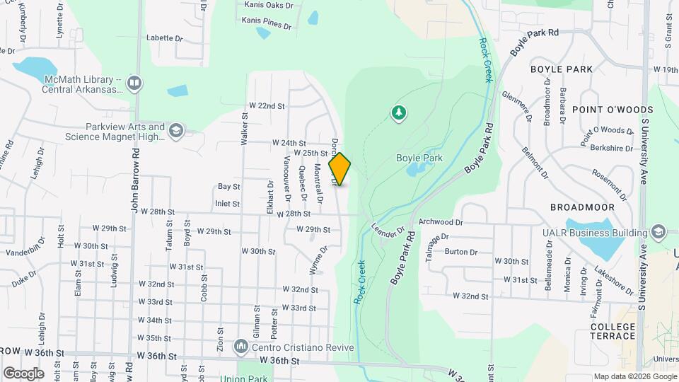 2617 Dorchester Dr Map and Location Details