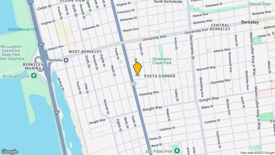 2242 Byron St Mapa y Detalles de la Ubicación