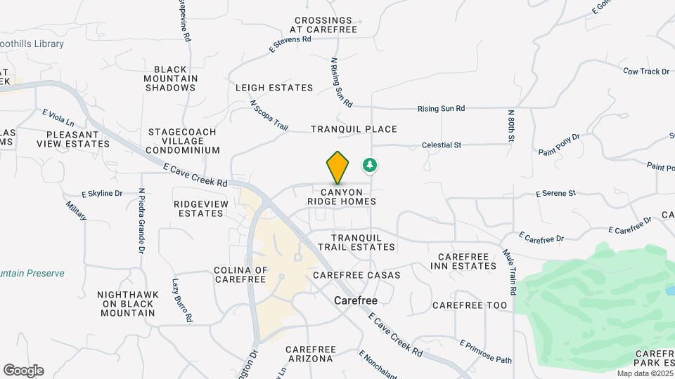 7431 E Sundance Trail Mapa y Detalles de la Ubicación