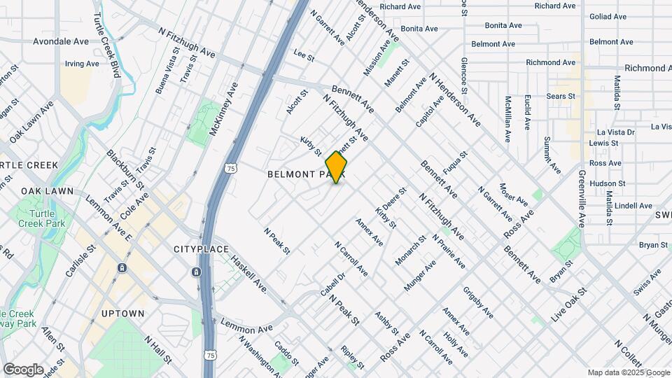 4620 Weldon St Map and Location Details